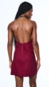vestido linho open frente única corrente