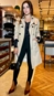 trench coat goya borda barroca