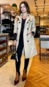 trench coat goya borda barroca