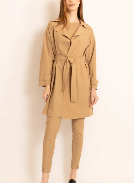 trench coat block borda barroca