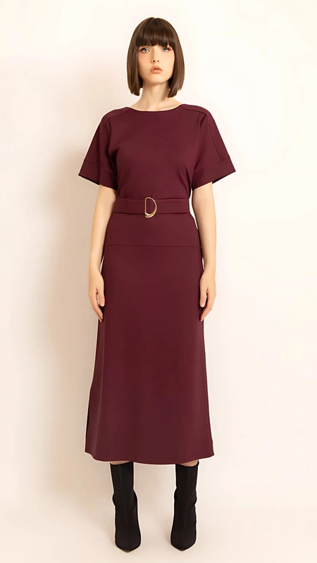 vestido midi luxury borda barroca