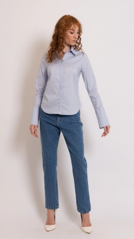 camisa tricoline básica borda barroca