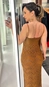 vestido alongado crochê boho