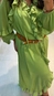 Vestido midi boho chic fluido