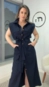 Vestido chemise viscolinho olivia