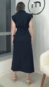 Vestido chemise viscolinho olivia