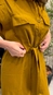 Vestido chemise viscolinho olivia