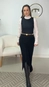 blusa top alfaiataria chic