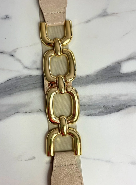 cinto couro elástico elos