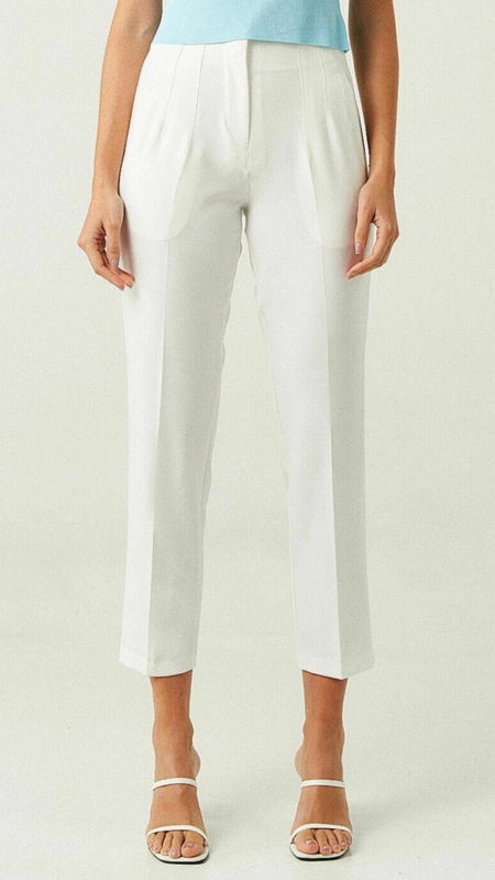 Calça alfaiataria cintura alta pietra