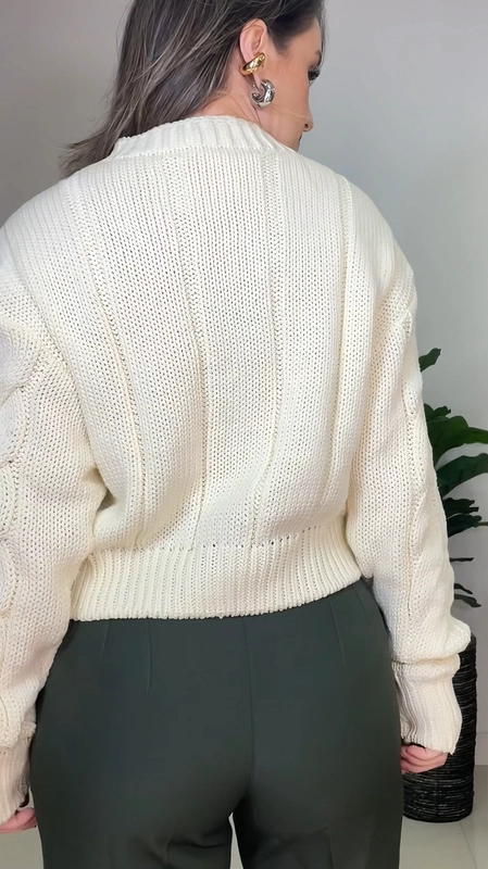 Calça alfaiataria cintura alta pietra