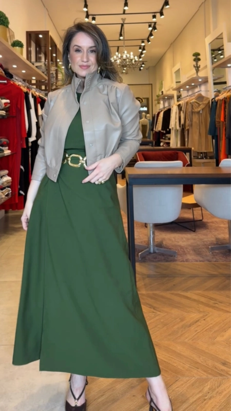 Jaqueta bomber pu anne