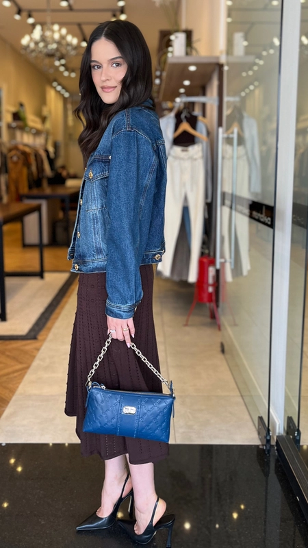 vestido tricot toque modal sylvie