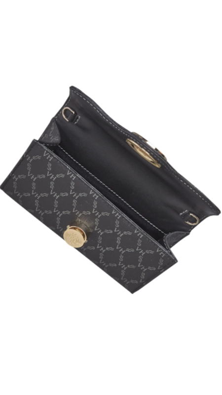 Bolsa lock clutch elos vh canvas