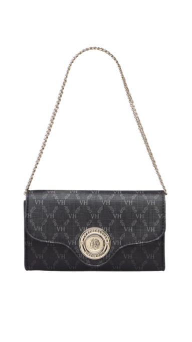 Bolsa lock clutch elos vh canvas