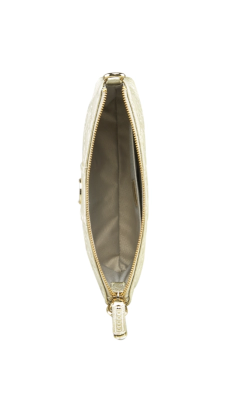 Bolsa ada catena shoulder elos vh couro metalizado