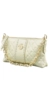 Bolsa ada catena shoulder elos vh couro metalizado