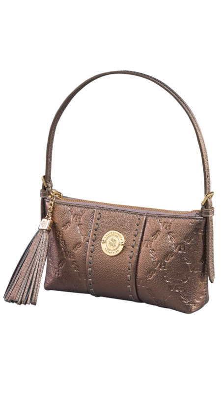 Bolsa ada toy elos vh couro metalizado