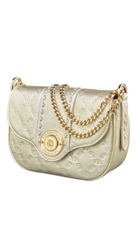 Bolsa lock baby messenger catena elos vh couro