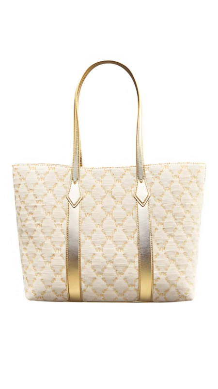Bolsa jessy elos vh ráfia bordada