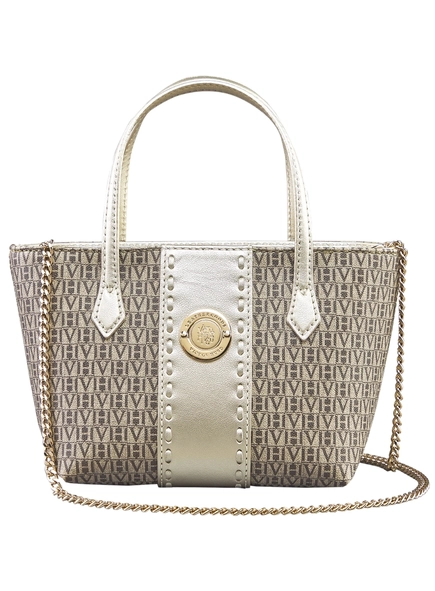 bolsa baby jessy chain blason canvas