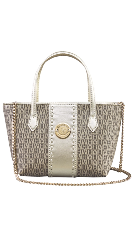 Bolsa baby jessy chain blason canvas
