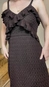 vestido tricot toque modal boho