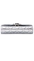 Bolsa lock clutch elos vh couro metalizado