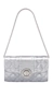 Bolsa lock clutch elos vh couro metalizado