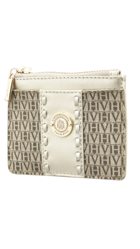 Porta cartão jimmy zip canvas