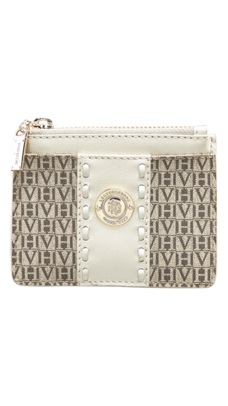 Porta cartão jimmy zip canvas
