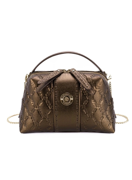 bolsa fleur elos vh am baby couro metalizado