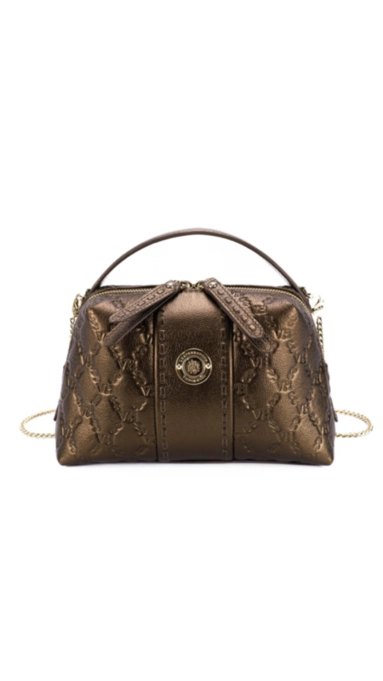 Bolsa fleur elos vh am baby couro metalizado