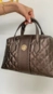 Bolsa fleur elos vh al couro metalizado