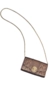 Bolsa lock clutch elos vh couro metalizado