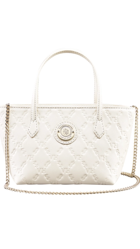 Bolsa baby jessy elos vh blason couro