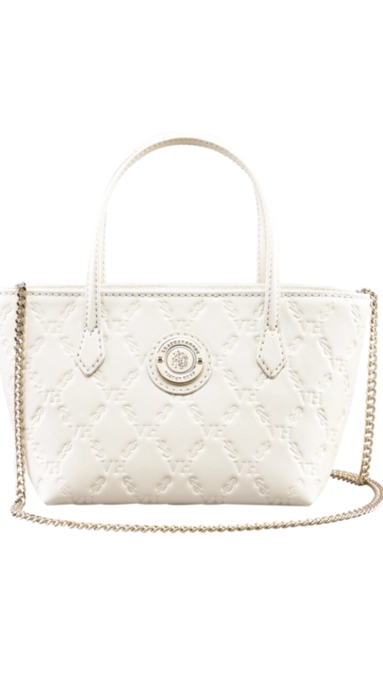 Bolsa baby jessy elos vh blason couro