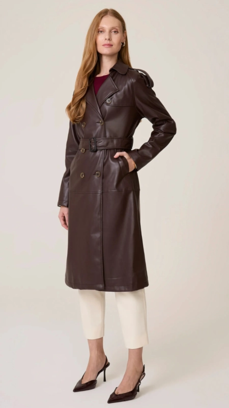 casaco trench ilsa dudalina