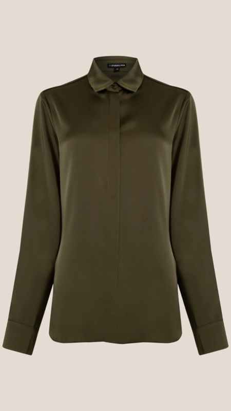 camisa ml toque de seda dudalina