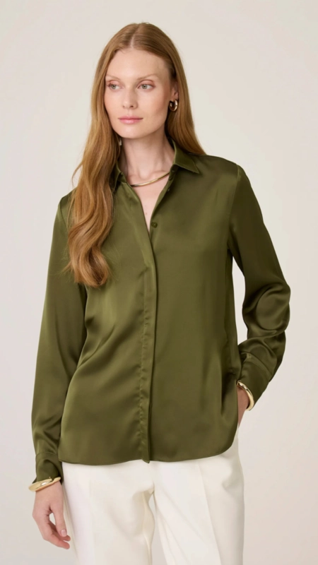 camisa ml toque de seda dudalina