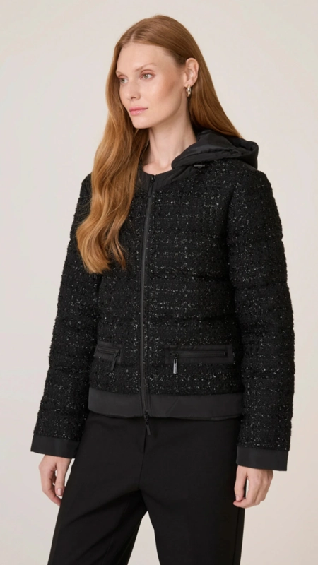 jaqueta puffer capuz lara dudalina