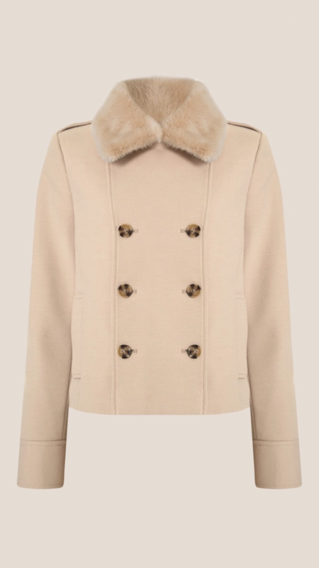 casaco tweed det gola dudalina