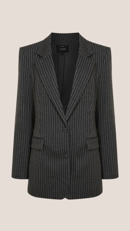 blazer regular malha alice dudalina