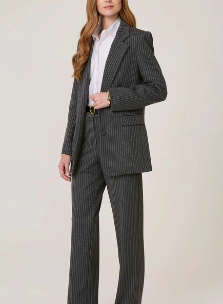 blazer regular malha alice dudalina