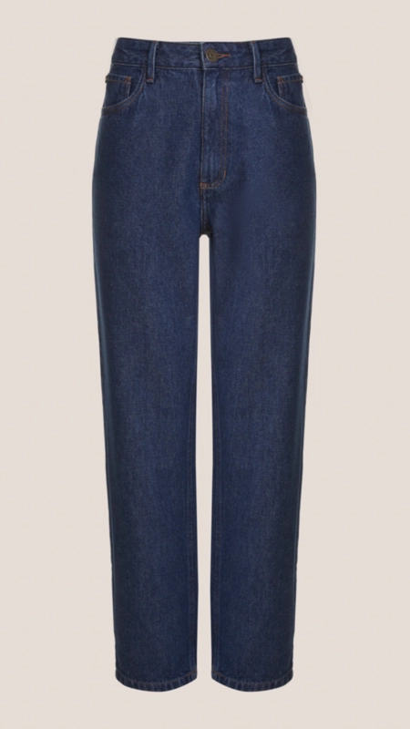 calca jeans mom dudalina