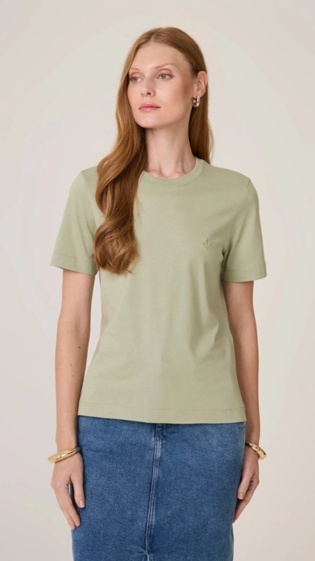 blusa mc logo relevo dudalina