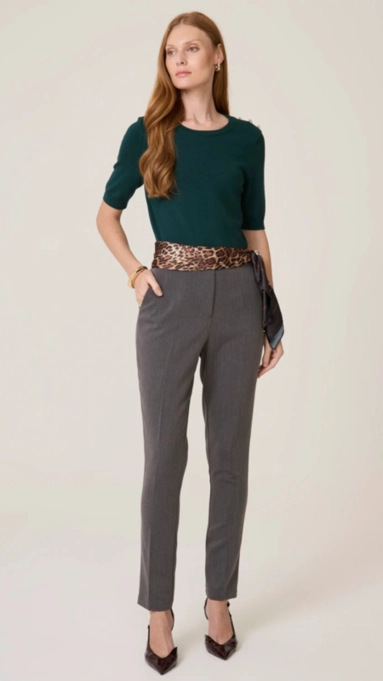 calça elastico adriana dudalina