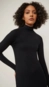vestido midi basic manga longa animale