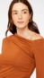 Blusa ombro franzido animale