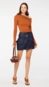 Blusa ombro franzido animale